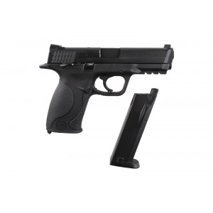 Страйкбольный пистолет Smith&Wesson M&P 9, CO2, Blow Back, Metall (KWC)